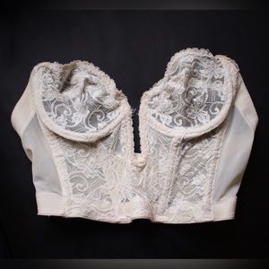 Vintage Off-White Corset